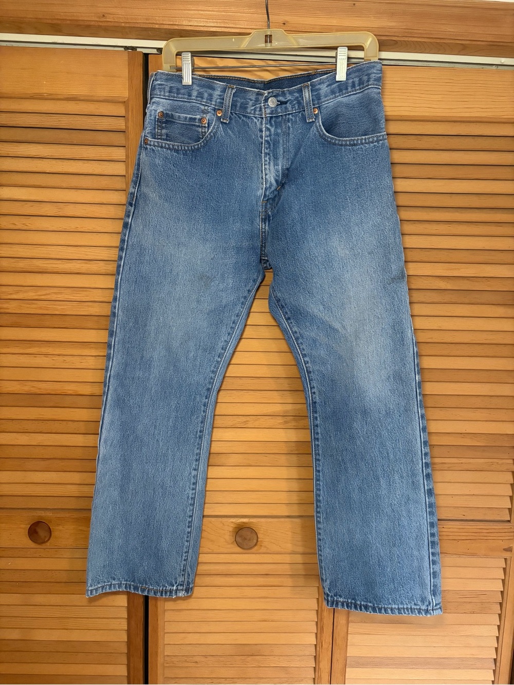 Levi's 517 Bootcut Jeans Medium Wash Blue 32x29 Carolyn Bessette Style